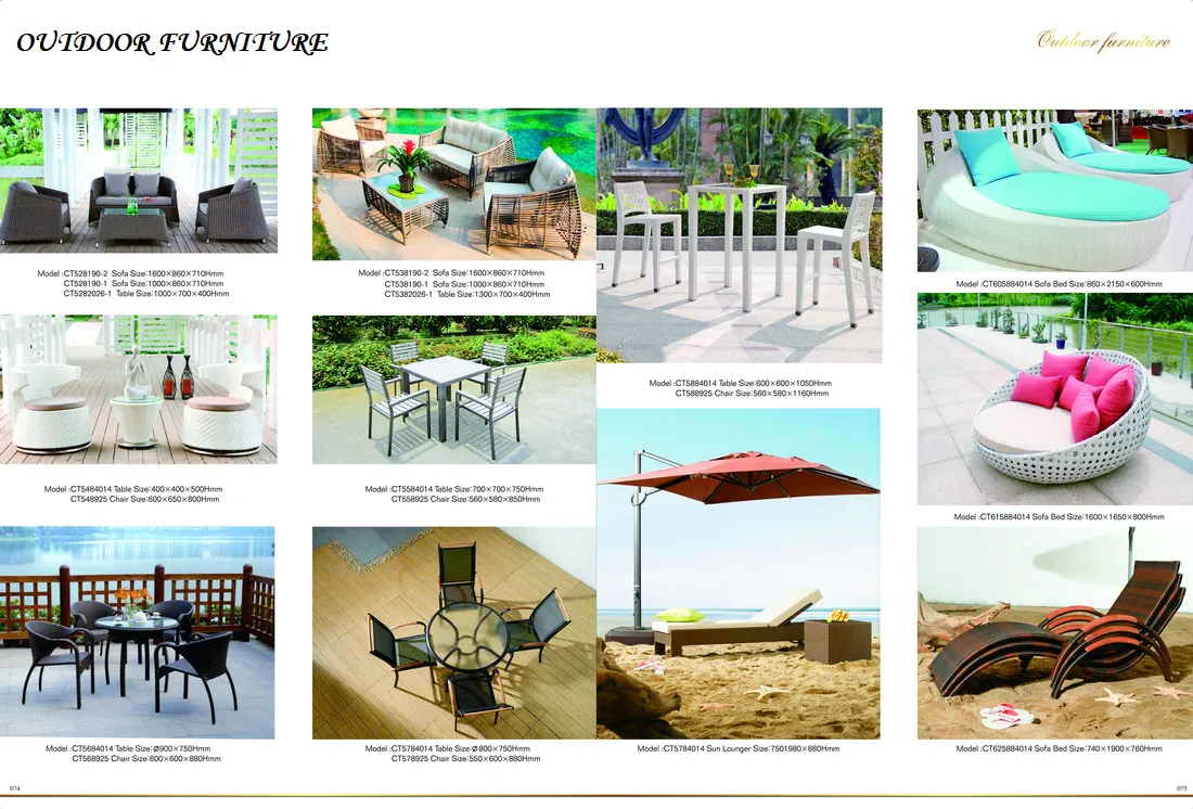 OUTDOOR FURNITURE 074-075