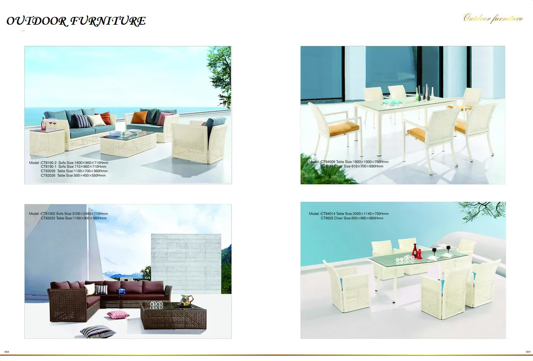 OUTDOOR FURNITURE 068-069