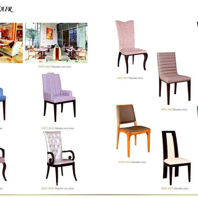 WOODEN CHAIR 024-025