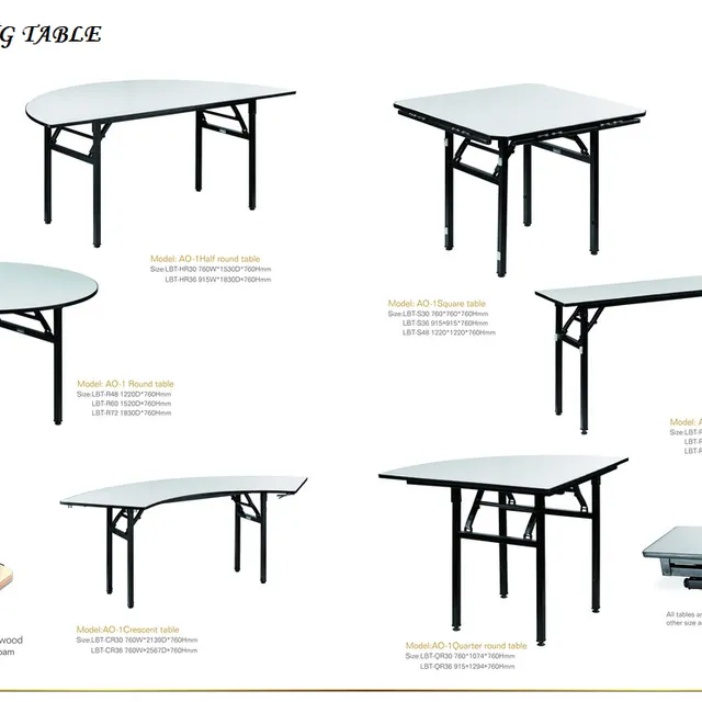 BANQUETING TABLE 052-053