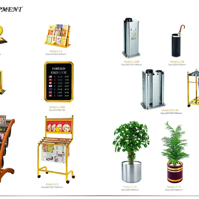 LOBBY EQUIPMENT 254-255